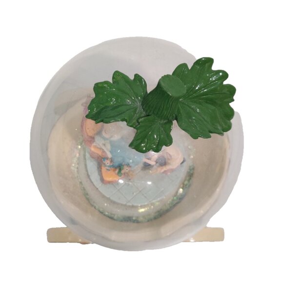 Disney Cinderella 7" Carriage Musical Glitter Snow Globe Prince Charming READ - Picture 4 of 13